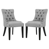 Regent Fabric Dining Side Chair Set of 2 by Lefancy