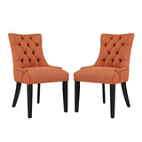 Regent Fabric Dining Side Chair Set of 2 by Lefancy