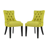 Regent Fabric Dining Side Chair Set of 2 by Lefancy