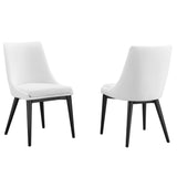 Viscount Fabric Dining Side Chair Set of 2 by Lefancy