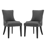 Marquis Fabric Dining Side Chair Set of 2 by Lefancy