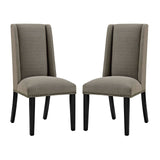 Baron Fabric Dining Chair Set of 2 by Lefancy