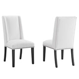 Baron Fabric Dining Chair Set of 2 by Lefancy