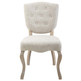 Array Vintage French Upholstered Dining Side Chair by Lefancy