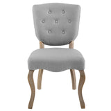 Array Vintage French Upholstered Dining Side Chair by Lefancy