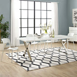 Sector Dining Table by Lefancy