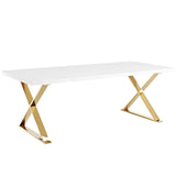 Sector Dining Table by Lefancy