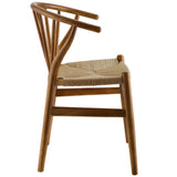 Flourish Spindle Wood Dining Side Chair by Lefancy