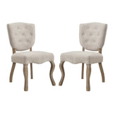 Array Dining Side Chair Set of 2 by Lefancy