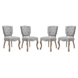 Array Dining Side Chair Set of 4 by Lefancy