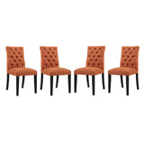 Duchess Fabric Dining Chair Set of 4 by Lefancy