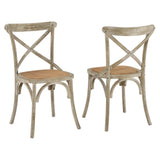 Gear Dining Side Chair Set of 2 by Lefancy