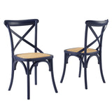 Gear Dining Side Chair Set of 2 by Lefancy