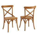 Gear Dining Side Chair Set of 2 by Lefancy