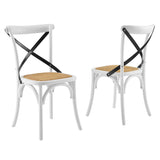 Gear Dining Side Chair Set of 2 by Lefancy