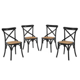 Gear Dining Side Chair Set of 4 by Lefancy