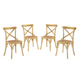 Gear Dining Side Chair Set of 4 by Lefancy