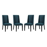 Baron Fabric Dining Chair Set of 4 by Lefancy