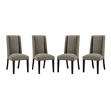 Baron Fabric Dining Chair Set of 4 by Lefancy