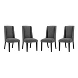 Baron Fabric Dining Chair Set of 4 by Lefancy