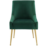 Discern Upholstered Performance Velvet Dining Chair by Lefancy