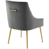 Discern Upholstered Performance Velvet Dining Chair by Lefancy