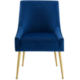 Discern Upholstered Performance Velvet Dining Chair by Lefancy