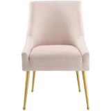 Discern Upholstered Performance Velvet Dining Chair by Lefancy