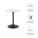 Lippa 28" Round Dining Table by Lefancy