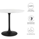 Lippa 36" Round Wood Dining Table by Lefancy