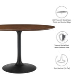 Lippa 48" Round Dining Table by Lefancy