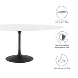 Lippa 78" Oval Dining Table by Lefancy