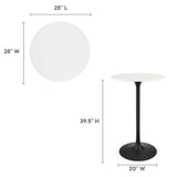 Lippa 28" Round Bar Table by Lefancy