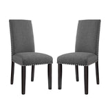 Parcel Fabric Dining Side Chair Set of 2 by Lefancy