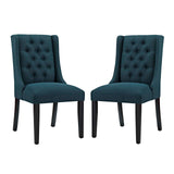 Baronet Fabric Dining Chair Set of 2 by Lefancy