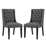 Baronet Fabric Dining Chair Set of 2 by Lefancy