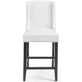 Baron Faux Leather Counter Stool by Lefancy