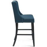 Baron Upholstered Fabric Bar Stool by Lefancy