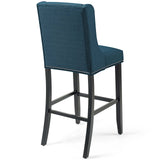 Baron Upholstered Fabric Bar Stool by Lefancy