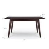 Oracle 69" Rectangle Dining Table by Lefancy