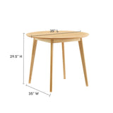 Vision 35" Round Dining Table by Lefancy