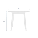 Vision 35" Round Dining Table by Lefancy