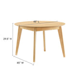 Vision 45" Round Dining Table by Lefancy