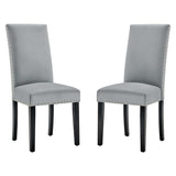 Parcel Performance Velvet Dining Side Chairs Set of 2 by Lefancy