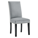 Parcel Performance Velvet Dining Side Chairs Set of 2 by Lefancy