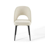 Rouse Upholstered Fabric Dining Side Chair by Lefancy