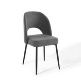 Rouse Upholstered Fabric Dining Side Chair by Lefancy