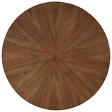 Crossroads 47" Round Wood Dining Table by Lefancy