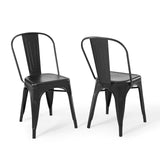 Promenade Bistro Dining Side Chair Set of 2 by Lefancy