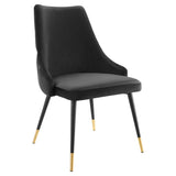 Adorn Tufted Performance Velvet Dining Side Chair by Lefancy